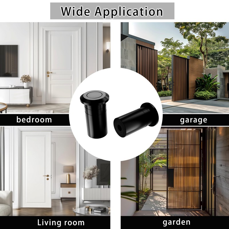 TOGU Door Latch Dust Protector SUS304 Stainless Steel Dust-Proof Security