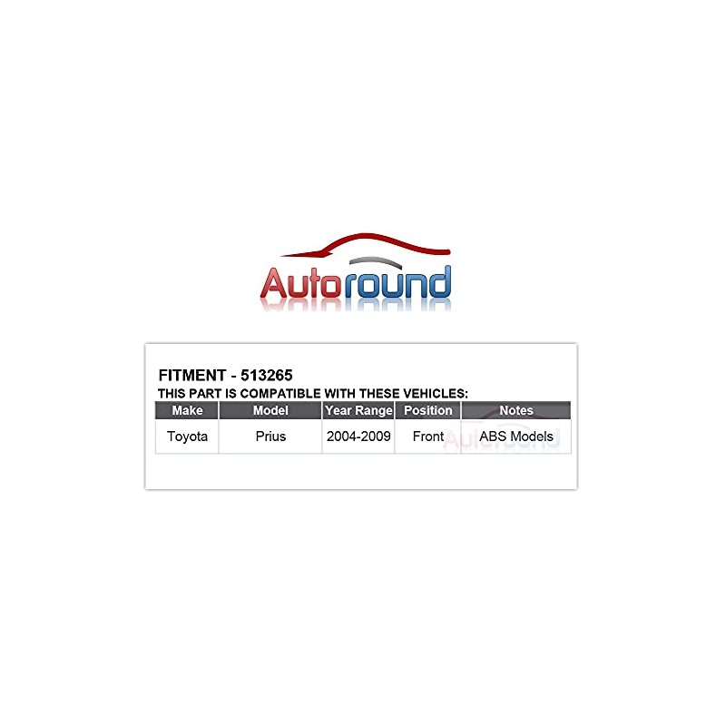 Autoround Autoround 513265 Wheel Hub and Bearing Assembly Fit for