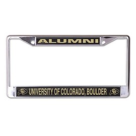 Colorado Boulder Alumni Photo License Plate Frame