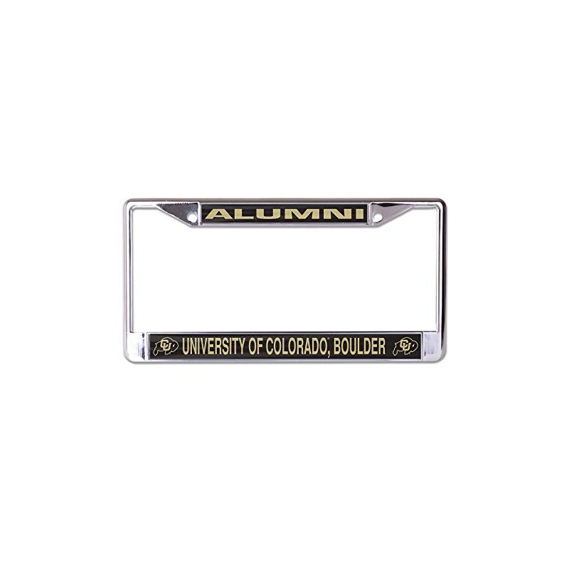 Colorado Boulder Alumni Photo License Plate Frame