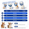 2-in-1 Inflatable Dog Cone Collar, Transparent Anti-Licking Shield with Detachable