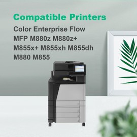 Heynnie Remanufactured 828A Imaging Drum Unit Replacement for HP CF364A for Color Enterprise Flow MFP M880z M880z+ M855x+ M855xh M855dh M880 M855 Printers (1-Pack, Yellow)