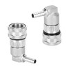 Stainless Steel Ball Lock Keg Quick Connector Dispenser Tool Self