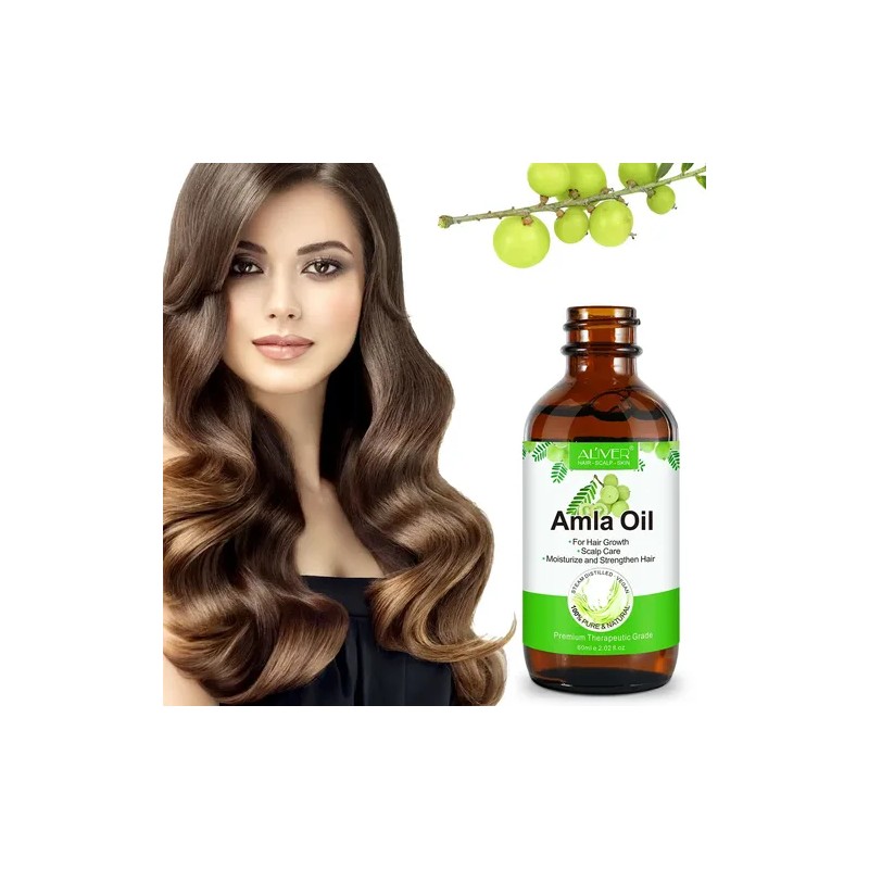 Aceite Esencial Amla Piel + Suave Cabello Y Pestañas Fuertes