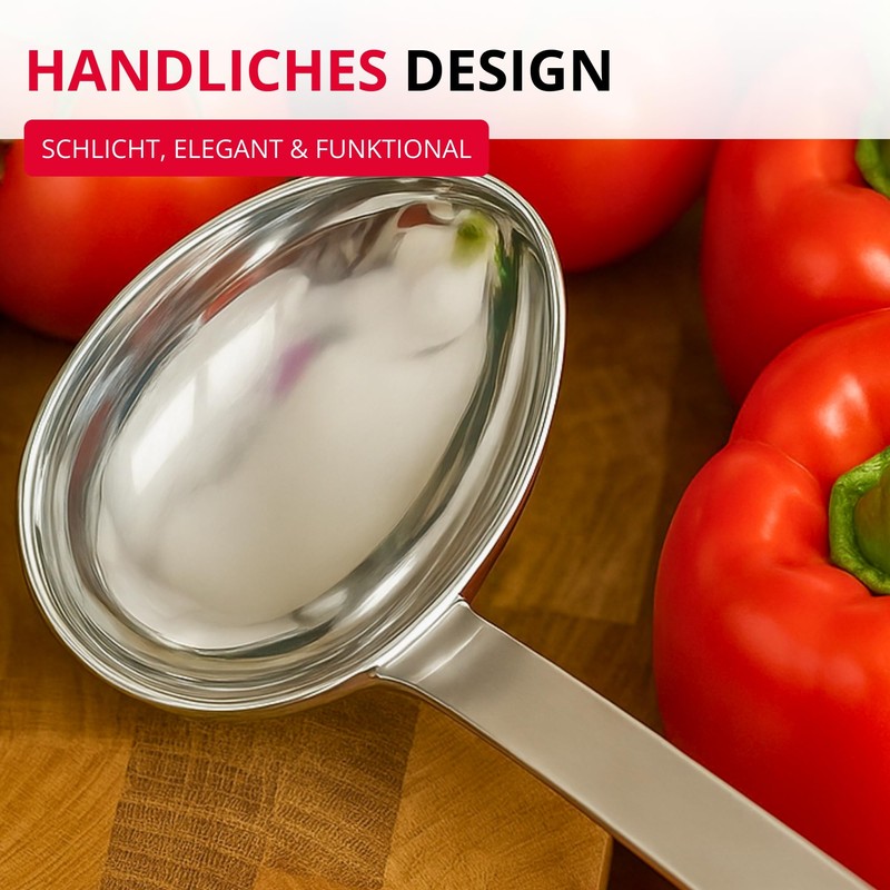 Westmark Sauce Spoon Pro - Practical Stainless Steel Sauce Ladle
