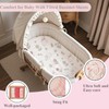 Bassinet Sheets 21" x 35" Fit for Besrey, Foalom, Bellababy,