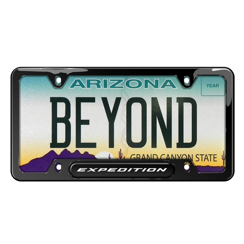 iPick Image Compatible with Ford Expedition Black Nameplate Black 50