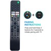 Replaced RMF-TX520U MG3-TX520U Voice Remote Fit for All Sony TV