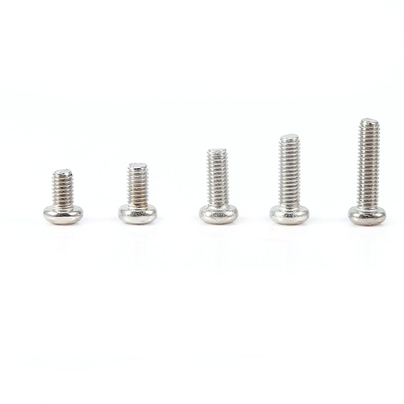 340 Pieces M3 Screws and Nuts Assortment Stainless Steel Pan