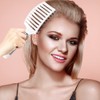 Boar Bristle Hair Brush, 3 Pcs Curly Hair Brush Wet