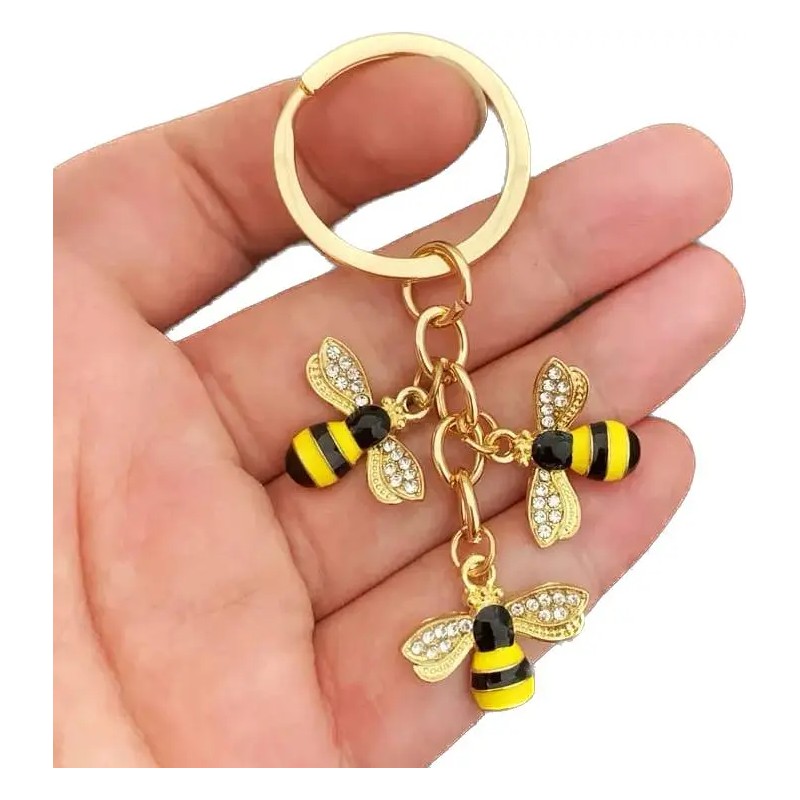 Llavero Amante De Las Abejas Abeja Panal Miel Insecto