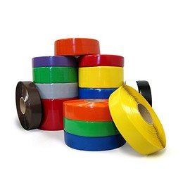 Alanson Products Heavy Duty Vinyl Floor Tape (HDVFT) (Red, 2 in x 100ft)