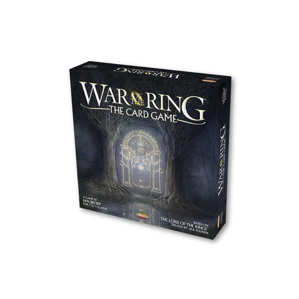 Ares Games War of The Ring: The Card Game – 60+ Minutes of Gameplay for 2-4 Players – Card Games for Teens and Adults Ages 13+ - English Version