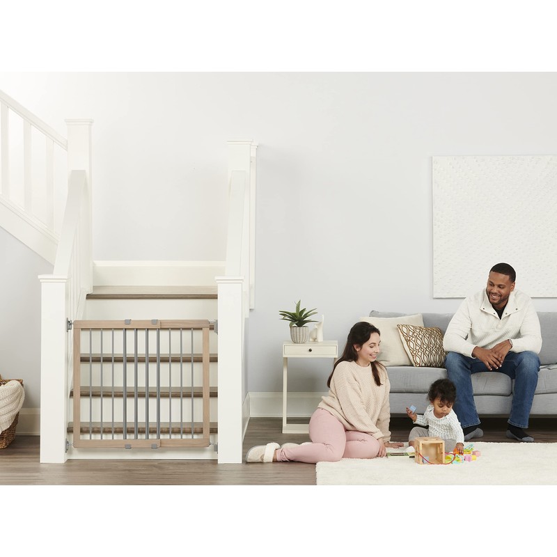 Regalo Heritage and Home Wooden Extra Wide Stairway and Hallway