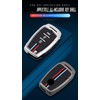 HIBEYO Flip Key Car Key Case Fits SsangYong Tivoli Rexton