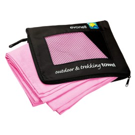 Evonell Sports Towel Sports Towel Microfibre Various Colours & Sizes, Pink