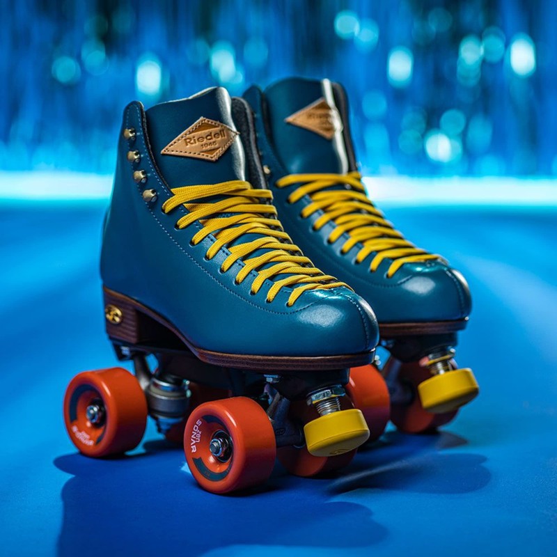 Riedell Crew Roller Skates for Women and Men - Colorful