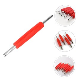 Anneome Valve Stem Removal Tool Auto Body Tools Car Repair Kit Plastic Metal Saves Efforts for Diy Enthusiasts