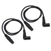 2PCS Microphone Extension Cables 3 Pin XLR Male to Female