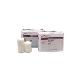 School Health - Non-Sterile, Rolled Gauze for Wound Dressing, Wound Care & First Aid Kits - Highly Absorbent Cotton (3" x 4.1 yrd, 12, Count)