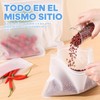 bolsas de silicona reutilizables 10,bolsas para congelar alimentos 10 Bolsas