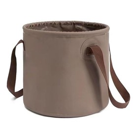 20L Collapsible Camping Bucket, Leakproof Outdoor Basin, Portable Foldable Water Container with Handles – Lightweight Yet Sturdy for Hiking & Household Use