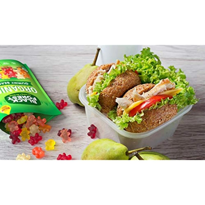 Black Forest Organic Gummy Bears Candy, 0.8-Ounce Bag , 65