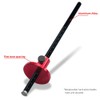 Wheel Marking Gauge Woodworking Scriber with Inch&mm Scale - Parallel