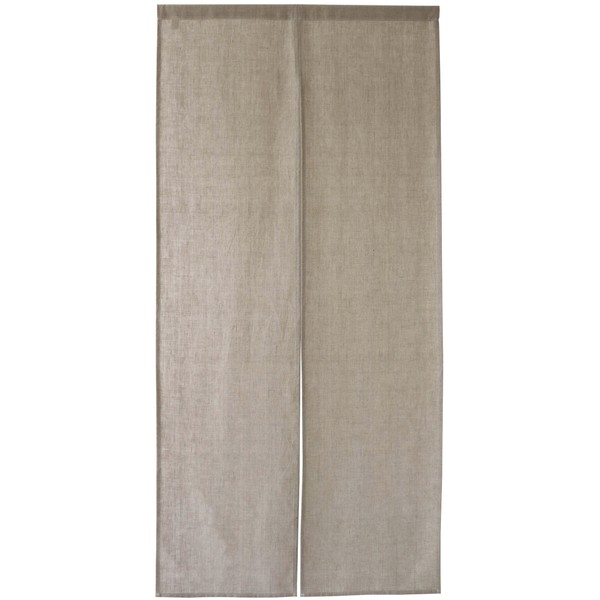 SunnyDayFabric Linen 100% Doorway Curtain (W33.5 xH66.9) noren Tapestry
