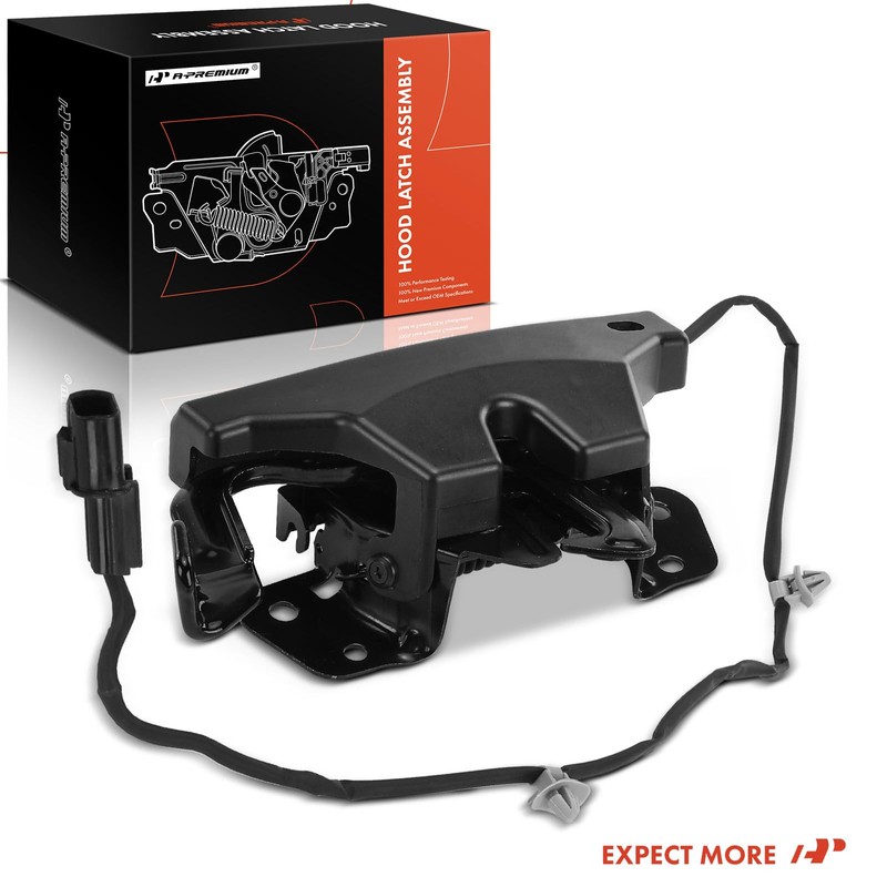 A-Premium Front Hood Latch Lock Assembly Compatible with Kia Vehicles