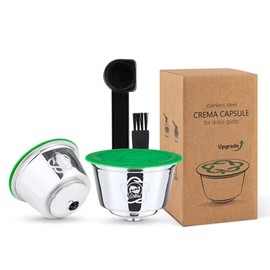 I Cafilas Dolce Gusto Reusable Capsules, Coffee Capsules Made of Stainless Steel, Reusable for Dolce Gusto
