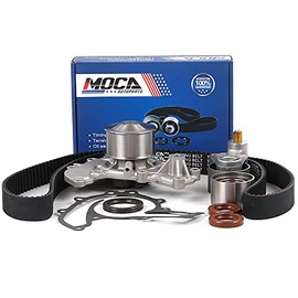 MOCA Timing Belt Kit with Water Pump for 98-02 Isuzu Trooper 3.5L & 98-03 Isuzu Rodeo 3.2L & 98-03 Isuzu Axiom 3.5L & 98-02 Honda Passport 3.2L V6 DOHC