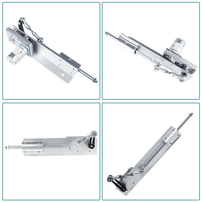 YIDOFENG Reciprocating Cycle Linear Actuator Stroke 2cm-8cm, DC 24V 120RPM,Adjustable