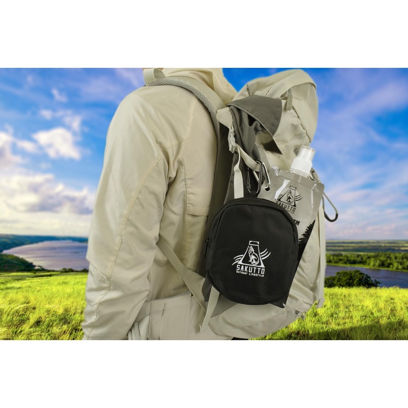 SAKUTTO Outdoor Pouch, Mountain Climbing, Accessory Pouch, Japanese Genuine Product,