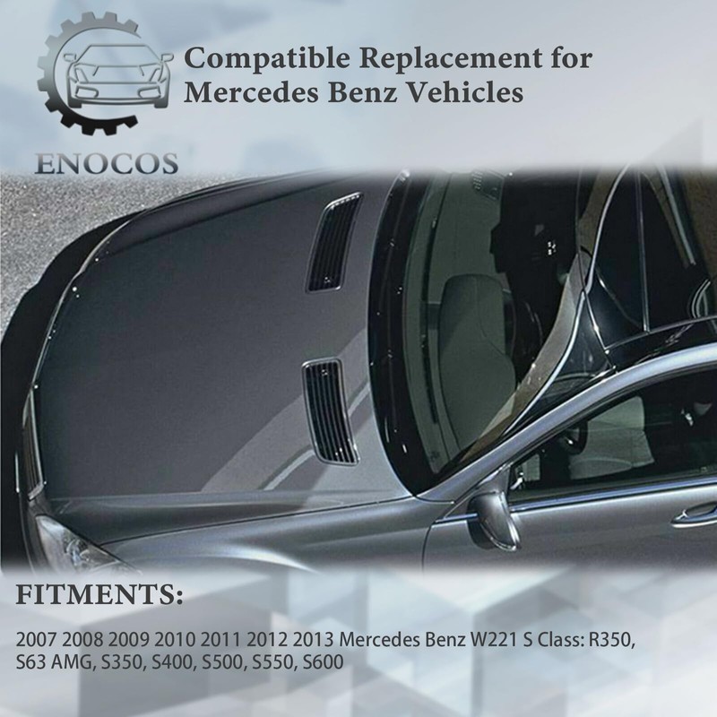 Enocos 2218800305 Front Hood Air Vent Grille Cover Compatible with