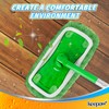 KEEPOW Reusable Wet Pads Refills Compatible with Swiffer Sweeper Mop,