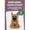 Living Nature German Shepherd Stuffed Animal | Fluffy Dog Animal