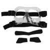 Sports Face Guard Adjustable Transparent Full Frame Nose Guard for