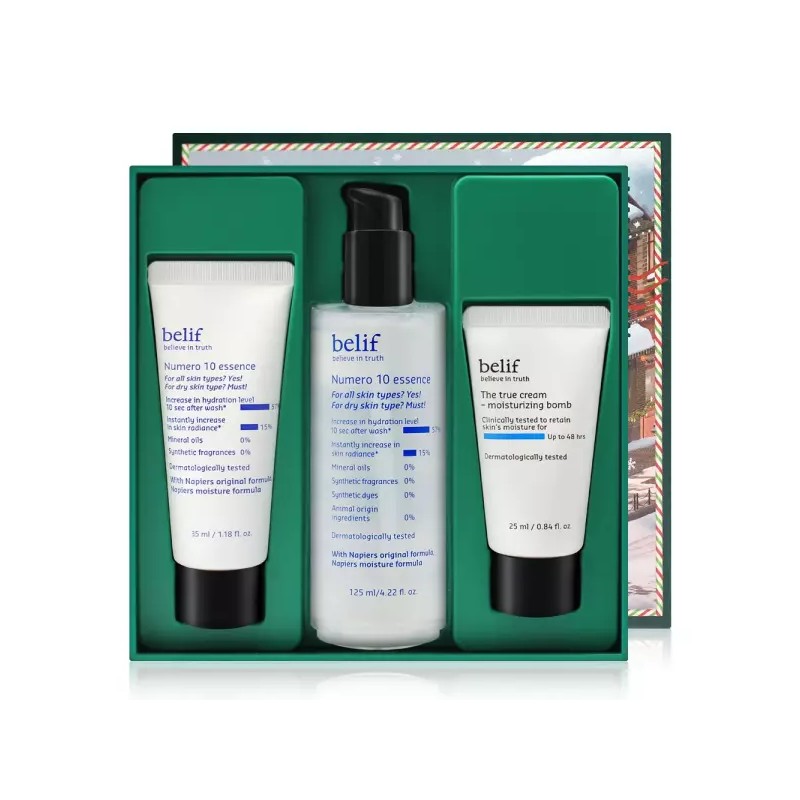 Belif 빌리프 뉴메로 10 에센스 125ml+35ml 기획세트 속건조 건성 진정