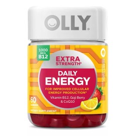 Olly Energia Diaria Extra Fuerte 60 Gomitas Daily Energy Sabor Frutas