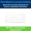Tork Soft Lunch Napkin White, 1/8 Fold, 3-Ply, 33 cm