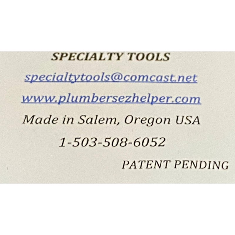 Plumbers EZ Helper Shower Drain Wrench set (4 wrenches)