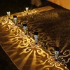 6Pcs Solar Lights Outdoor Decorative Conical Garden Stakes for Patio,