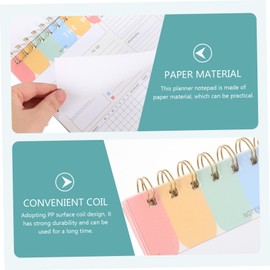 VILLFUL Monthly Planner 2024 Planner Notepad Portable Nonstick Design Memo Pad for To-do Lists Schedule