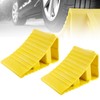 SUNOYA Set of 2 Wheel Chocks Trailers, Car Wheel Chocks,