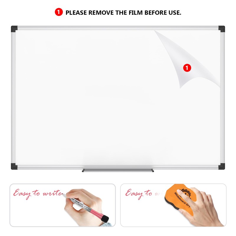 XBoard Magnetic Dry Erase Board/Whiteboard, 36 X 24 Inches, Double