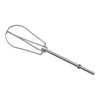 Mxfans Silver Hand Mixer for Home Kitchen Blending Smoothies Shakes