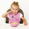 PrimaStella Unbreakable Silicone Non-Slip Bowl and Chew Spoon Set for