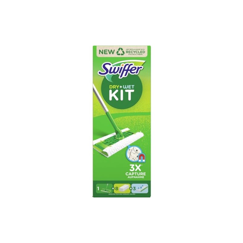 Swiffer - Starter Kit for Cleaning Floors with 1 mop,
