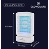 GlowGuard Cordless Flying Insect Trap Catches Fruit Flies, Indoor Gnat